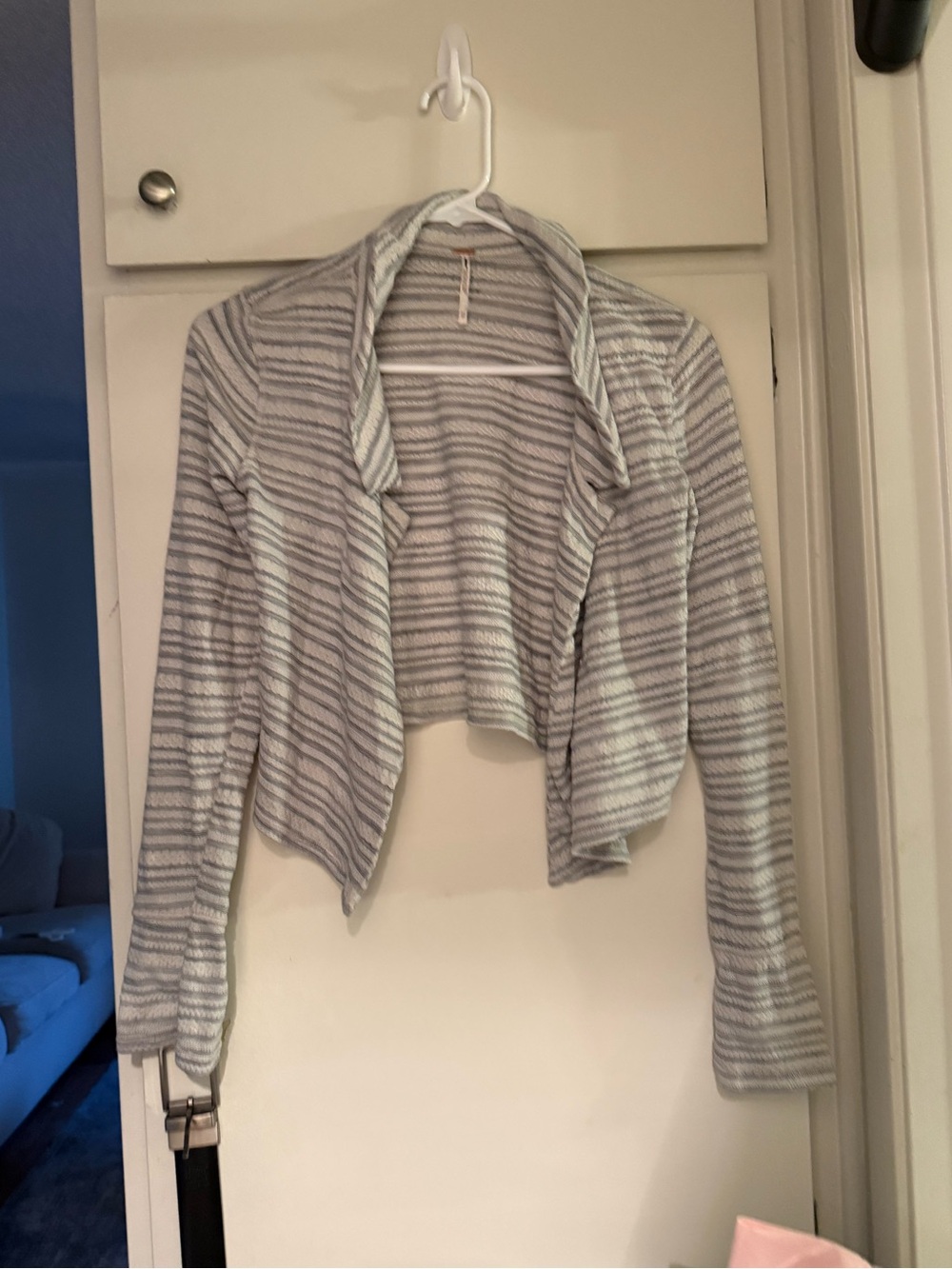 Free people light grey cardigan light sweater for summer
